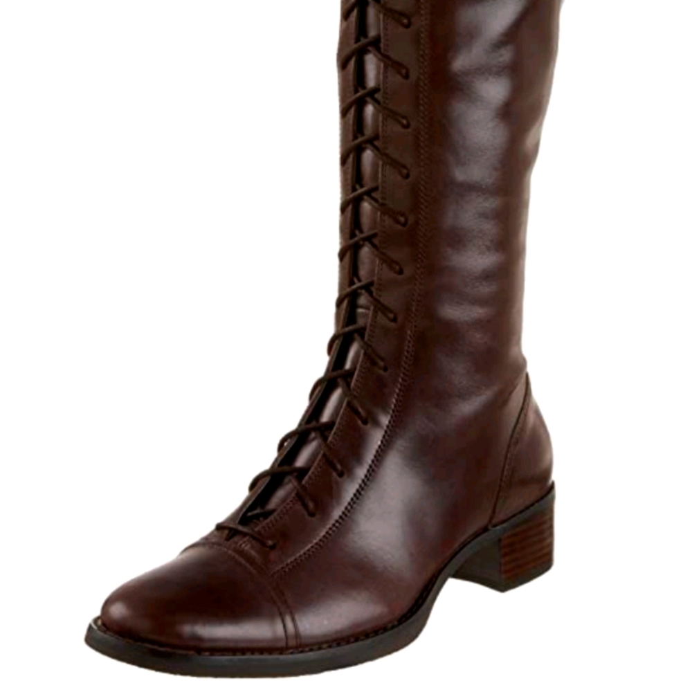 Rockport Leiden 9.5W Tall Lace-up Boots